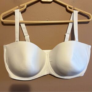 NWT SKIMS Fits Everybody Strapless White Bra Size 44DDDD